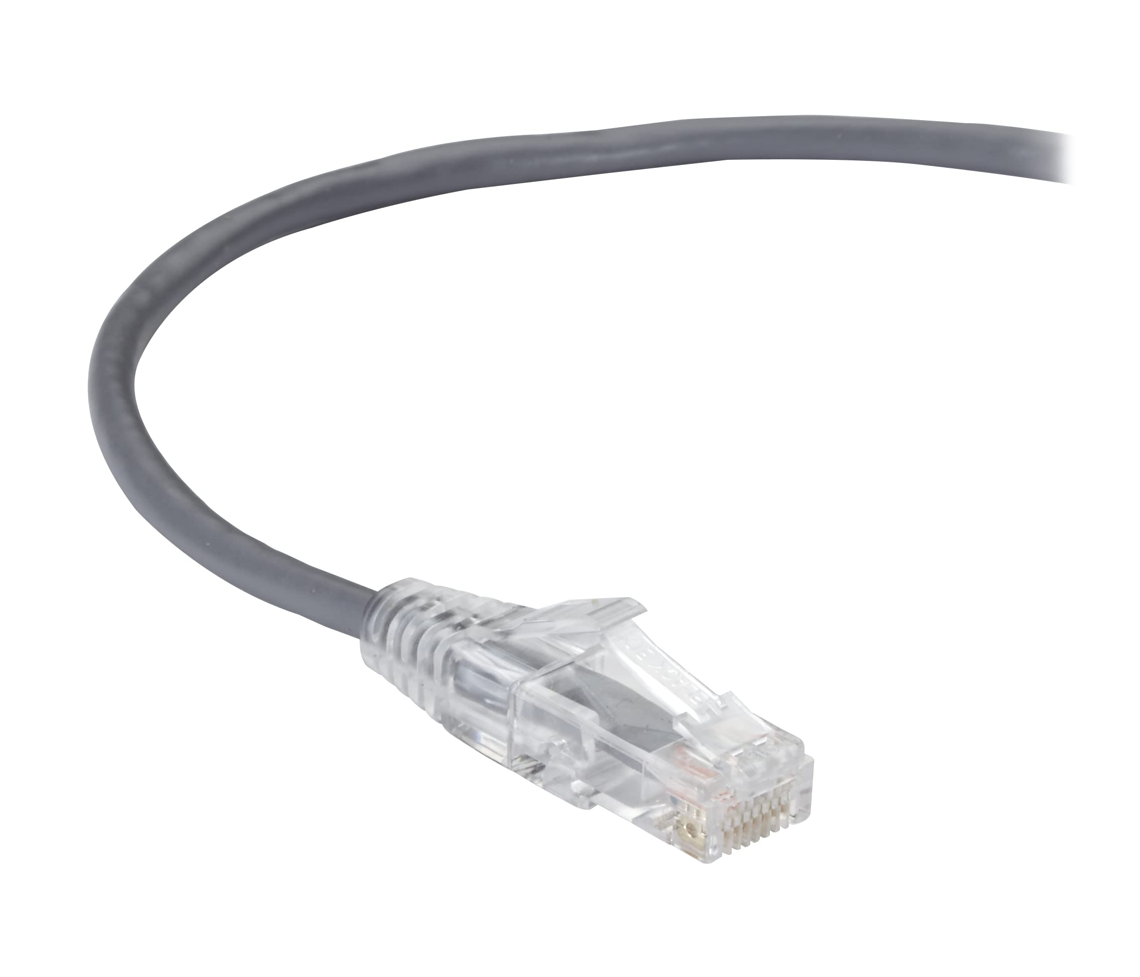 Slim Net Cat6 Ptch Cbl Gry 10'