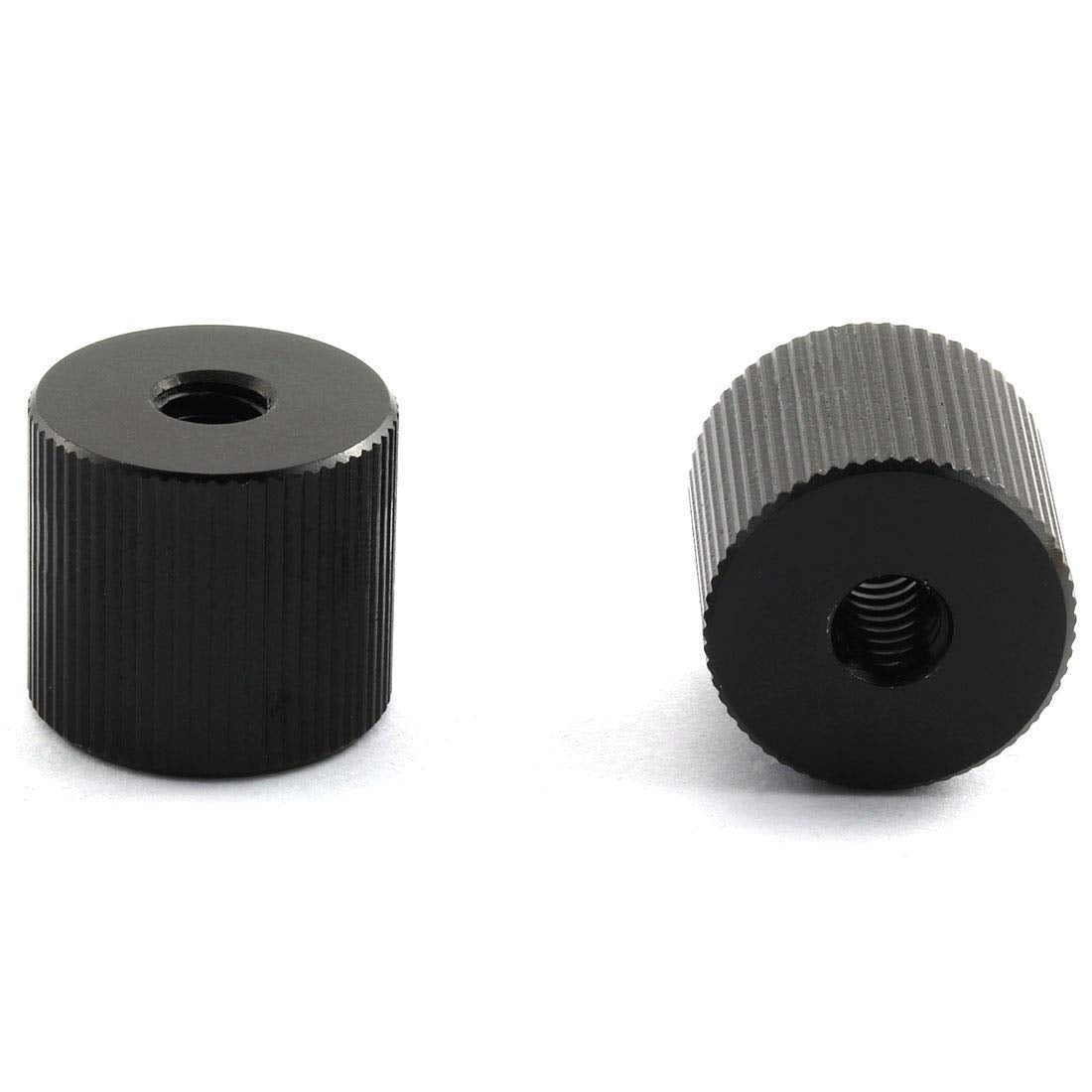 Hj Garden 2Pcs 1/4'' 20 Thread Tripod Nut Connection Mounts Nuts Articulating Arms Tripod Rigs Replacement Parts