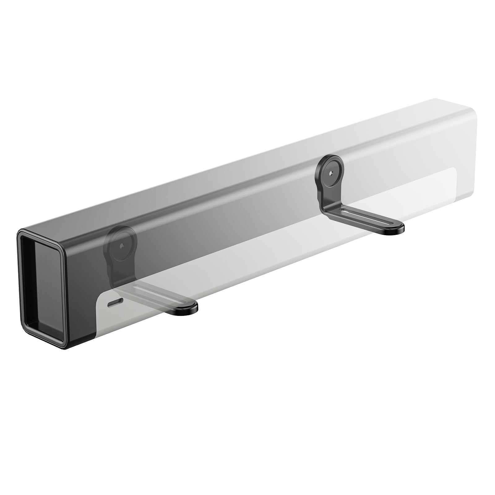 WALI Sound Bar Mounts Under TV, Universal Soundbar Wall Mount Shelf with Anti Skid Pad, Drywall Studless Soundbar Mount Easy to Install for All Types of Wall (SLK203), Black