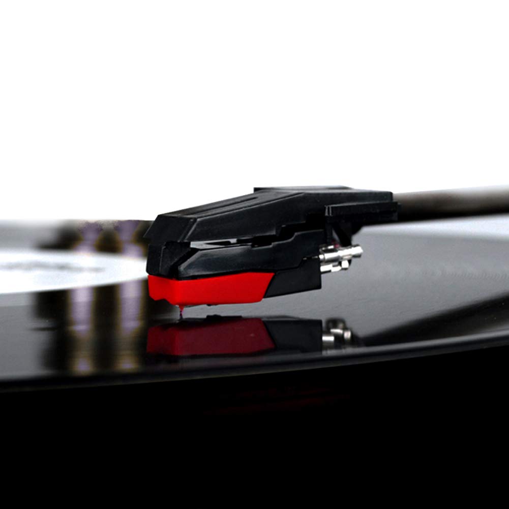 4 Pack Record Player Needle, Diamond Replacement Stylus Needle For Vinyl Record Player Ion Jensen Crosley Victrola Sylvania Turn