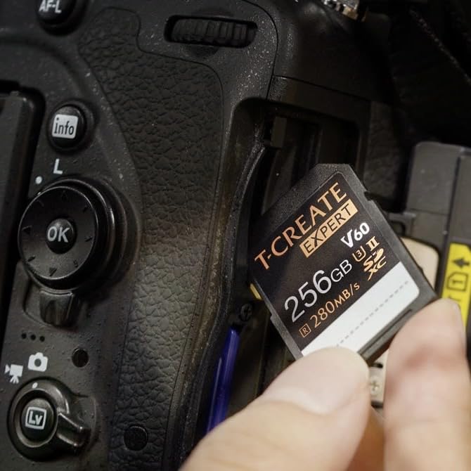 Teamgroup T Create Expert 128Gb Sd Card Uhs Ii Sdxc U3 V60 Read Speed Up To 280Mb/S, 8K 4K Recording Compatible With Canon Sony Nikon Panasonic Olympus Digital Camera Ttcsdy128Giiv6001