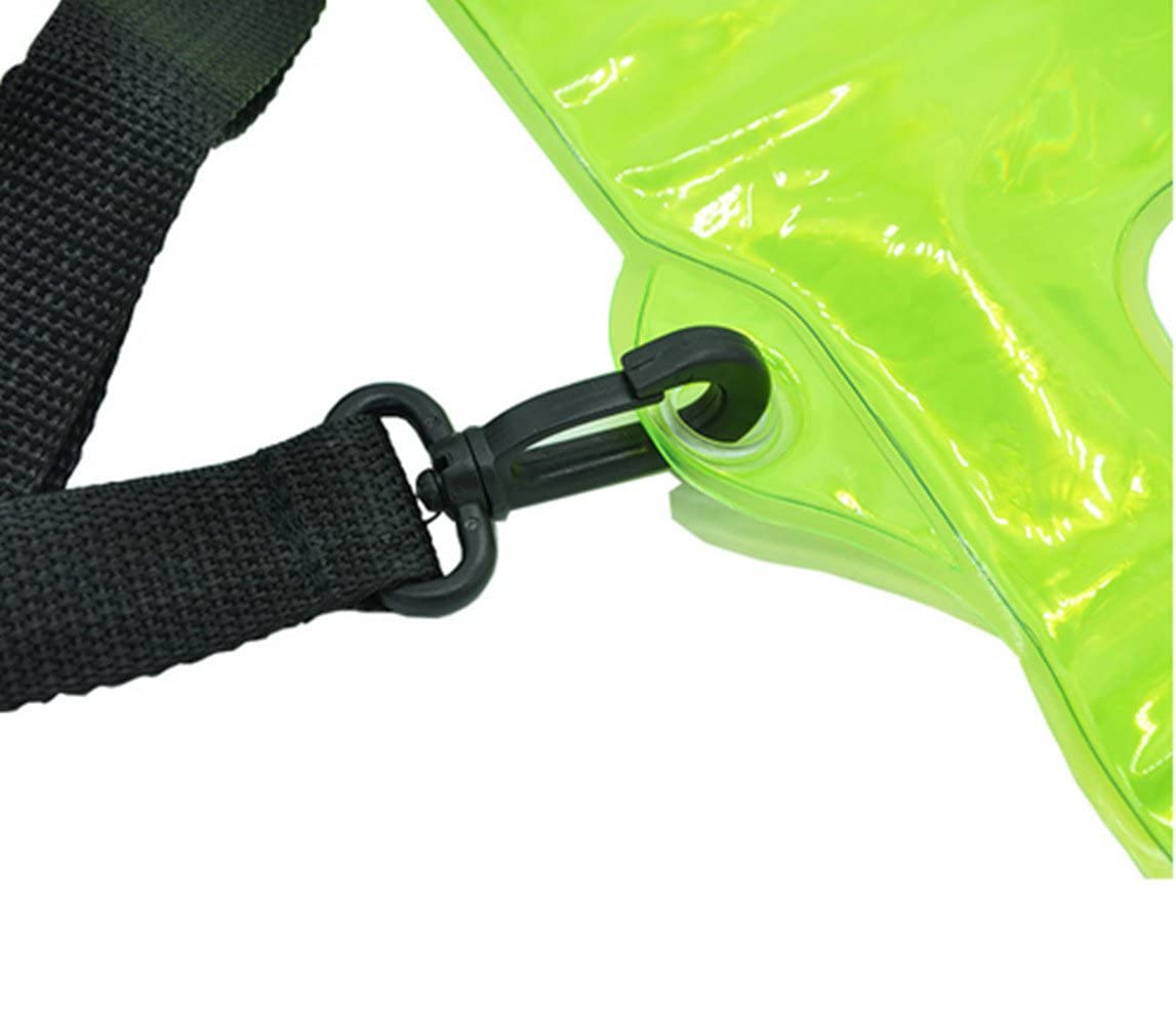 Lsgoodcare 5Pcs Portable Two Way Radio Waterproof Rainproof Bag Case Pouch Compatible With Motorola Kenwood Midland Uv 3R Uv 5R Px 888 Walkie Talkie Radio,5 Inch X 13.8 Inch, Green