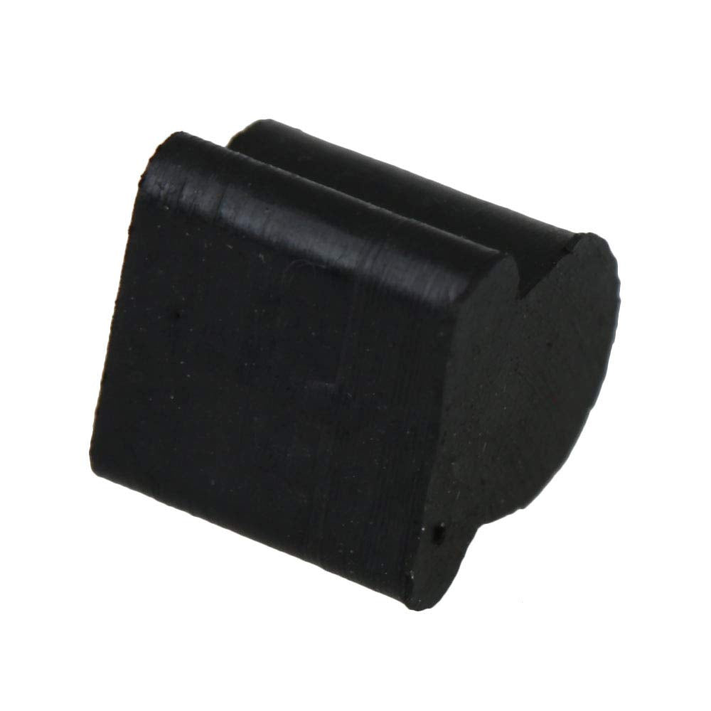 Bqlzr Small Flat Key Euphonium/Tuba/Horn Rubber Pad Silicone Pad Rotary Valve Rubber Anti-Noise Black Pack Of 10