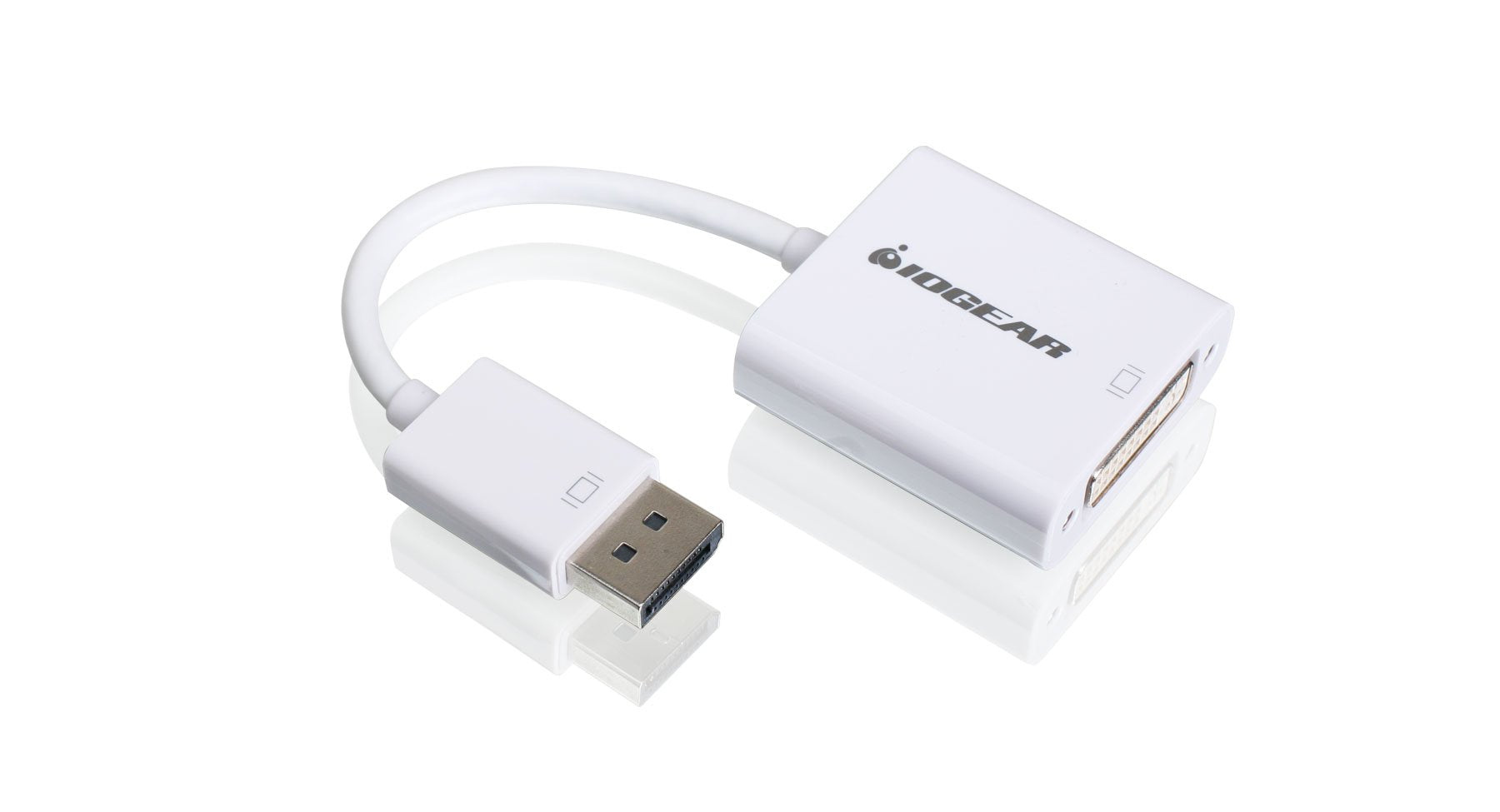 Iogear Displayport To Dvi Adapter Cable, White, Gdpdviw6