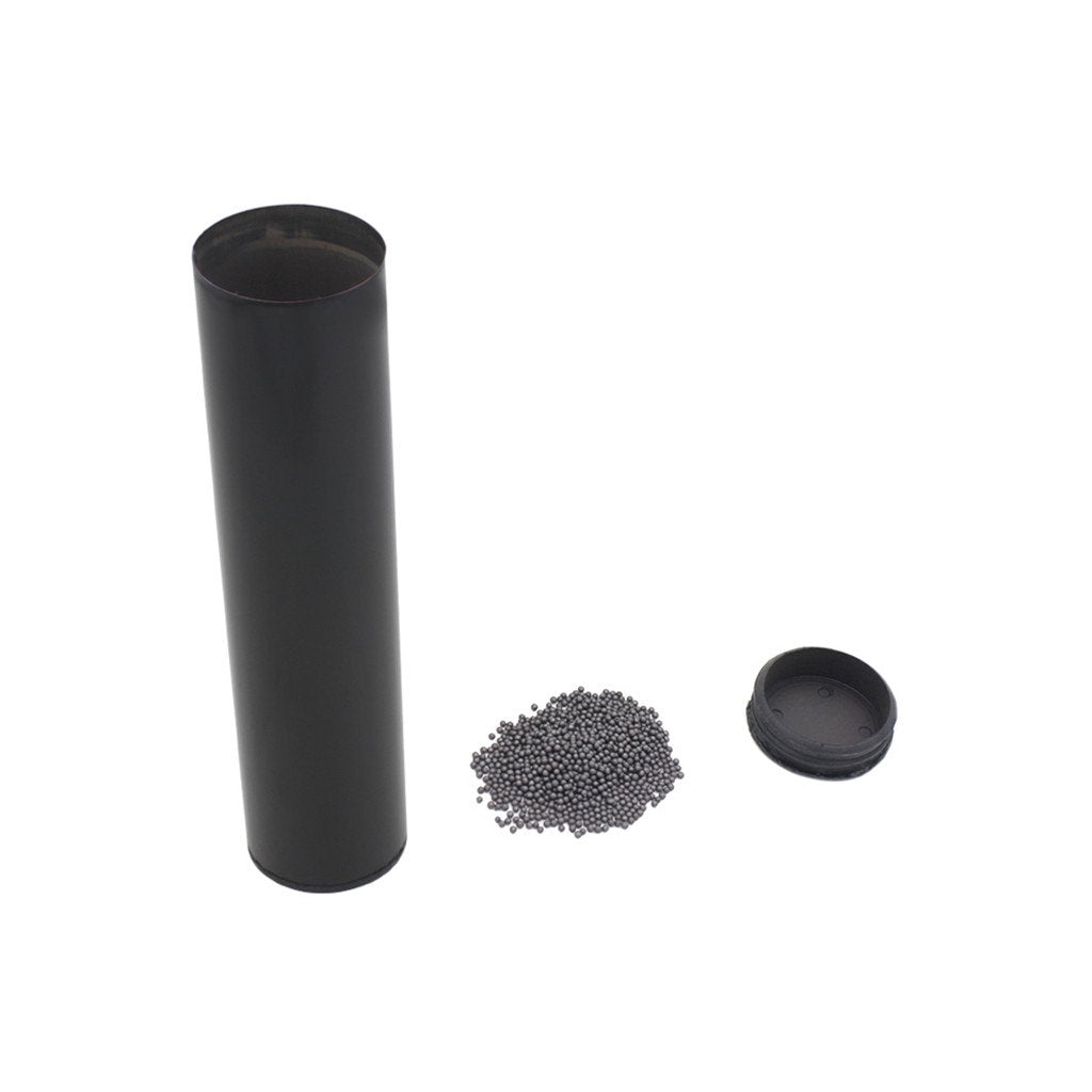 SECRET DESIRE Black Stainless Steel Rhythm Percussion Sand Shaker Musical Instruments