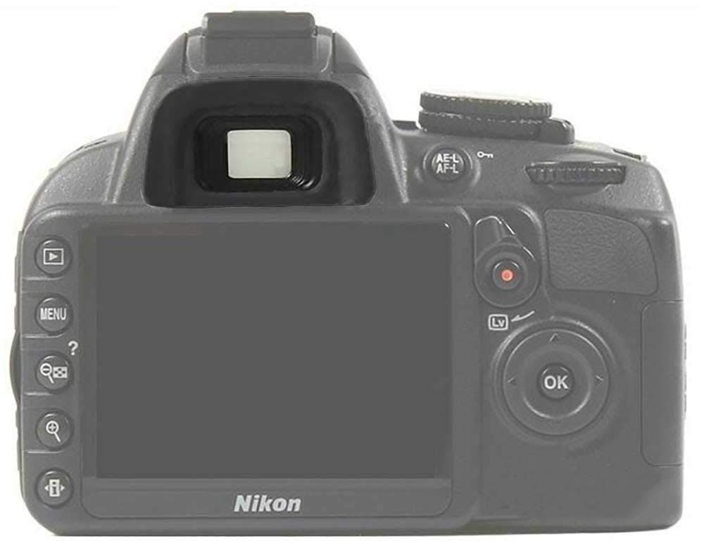 D60 D5100 Dk 20 Eyepiece Eyecup Viewfinder For Nikon D5600 D5200 D5100 D5000 D3100 D70 D70S D60 D50 D40 D750 Camera, Ulbter Viewfinder Eye Cup Blinkers  (3 Pack)