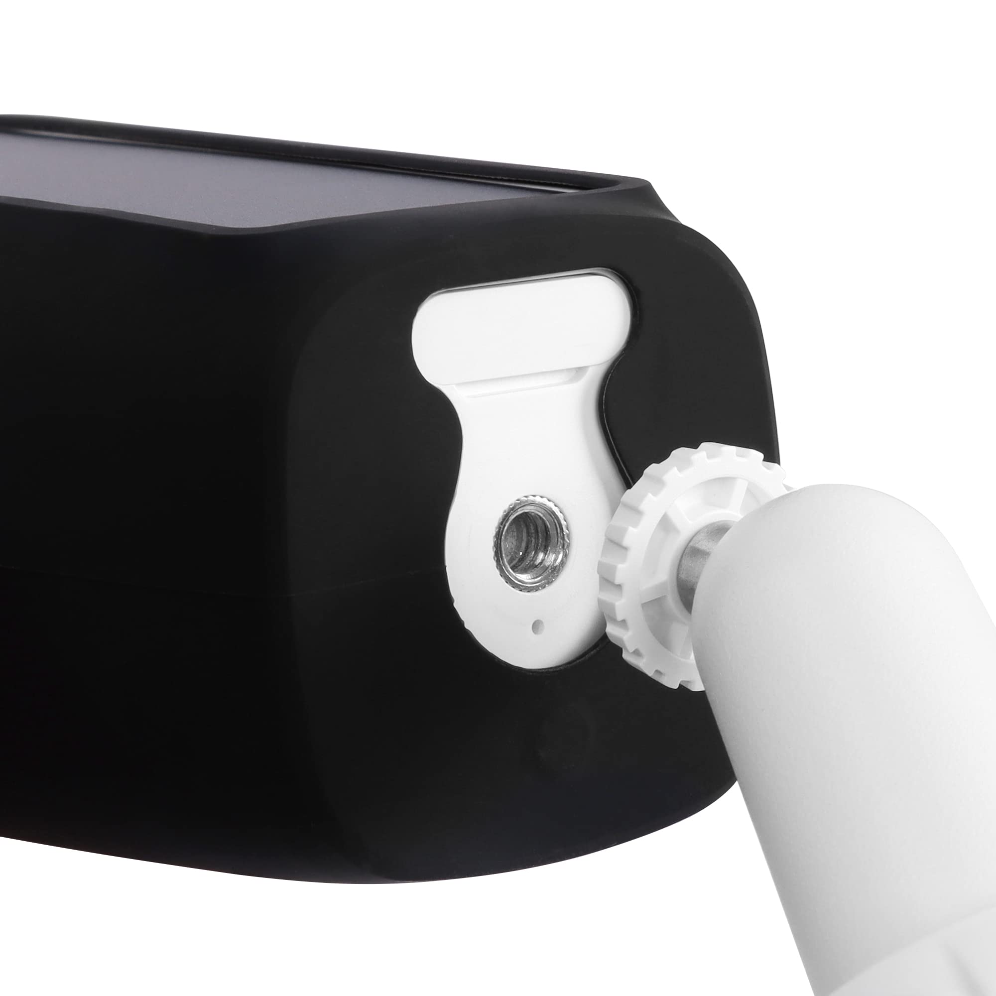 Holicfun Silicone Cover Skins For Eufycam S330 (Eufy Cam 3)   2 Pack, White