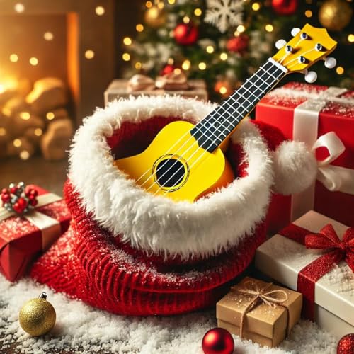 Diamond Head Du 104 Rainbow Soprano Ukulele   Yellow