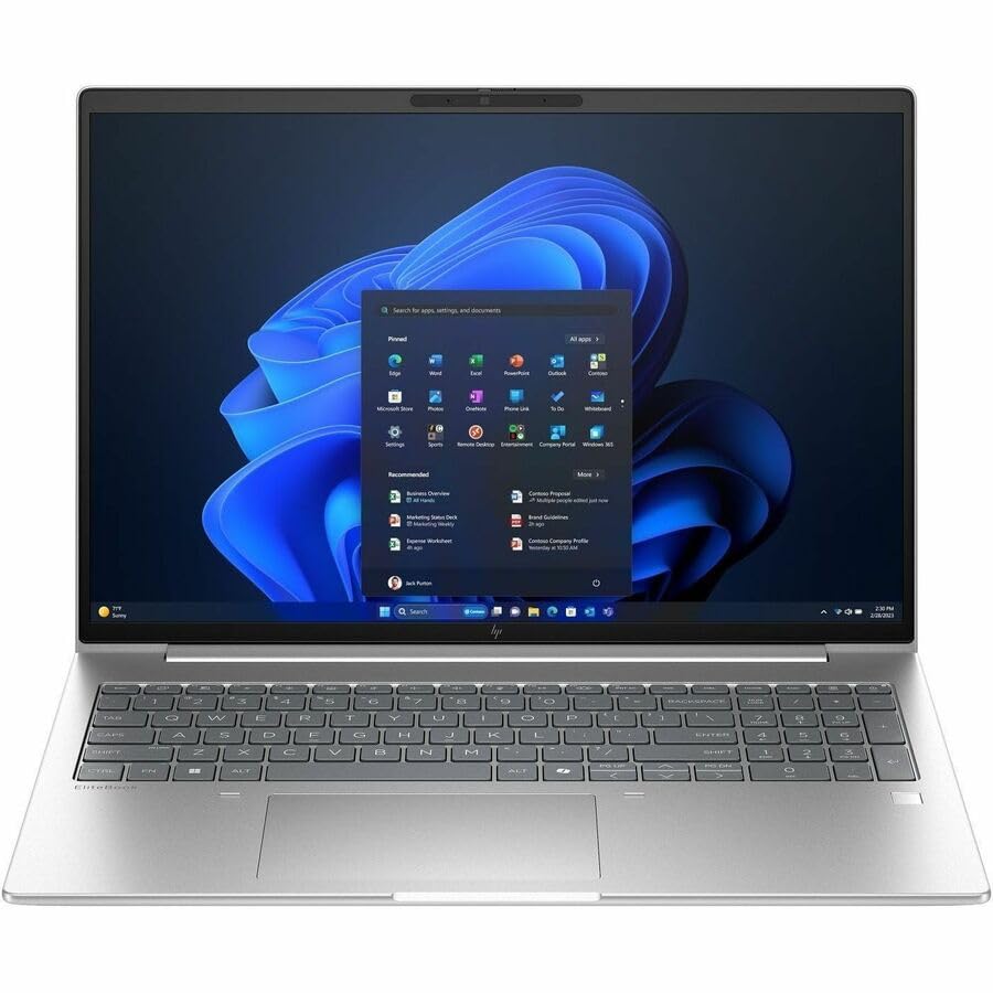 HP EliteBook 6 G1a 16 Notebook - WUXGA - 60 Hz - AMD Ryzen 7 250-32 GB - 1 TB SSD - English Keyboard - Pike Silver Aluminum - AM