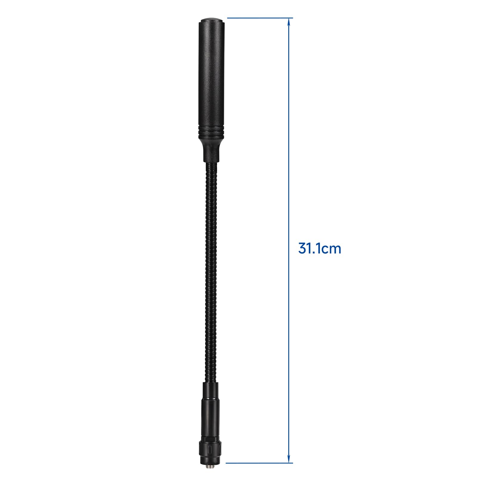 Bingfu High Gain Ham Radio Antenna Vhf Uhf 136 174Mhz 400 520Mhz Amateur Walkie Talkie Cs Tactical Gooseneck Antennas Compatible