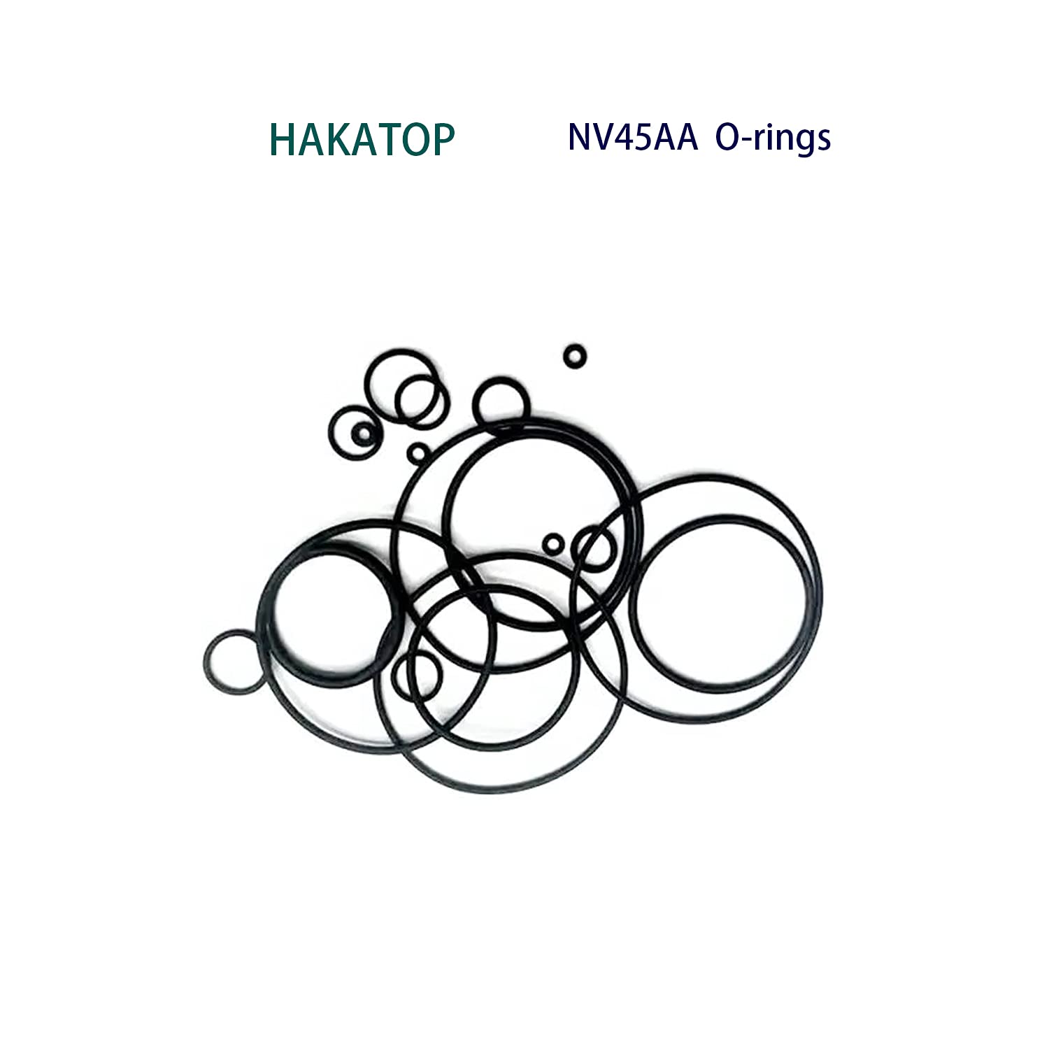 O Ring Kit Fits Hitachi Nv45Aa, Nv45Ab, Nv45Ab2 Coil Roofing Nailer With Trigger O Rings