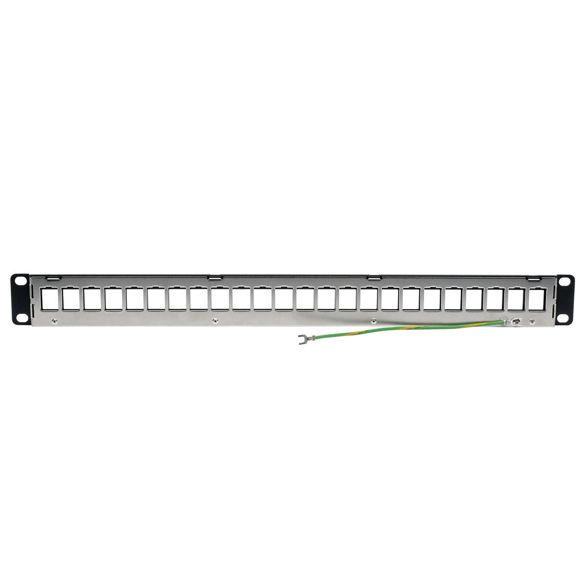 Tripp Lite 24Port Shielded Blank Patch Panel Rj45 Usb Hdmi Cat5/6 1Urm Taa (N062 024 Kj Sh) , Black