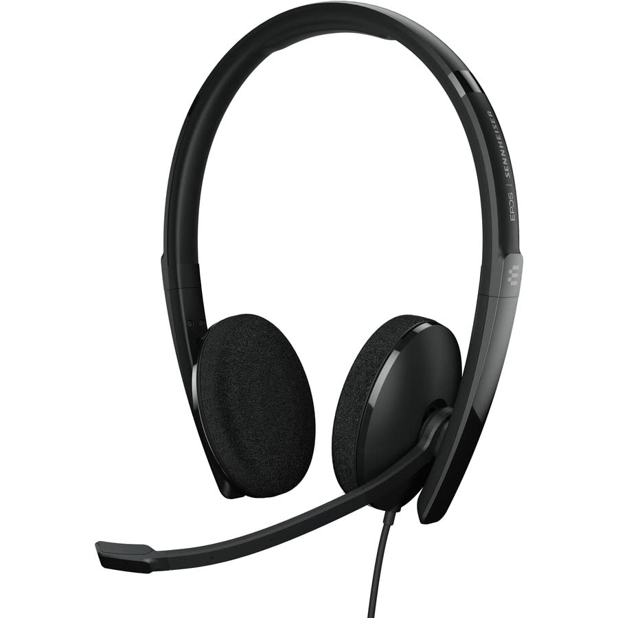 Epos Adapt 160 Usb Ii - Wired, Double-Sided, Uc Optimized Headset With Usb Connectivity - Superior Stereo Sound - Enhanced Comfo
