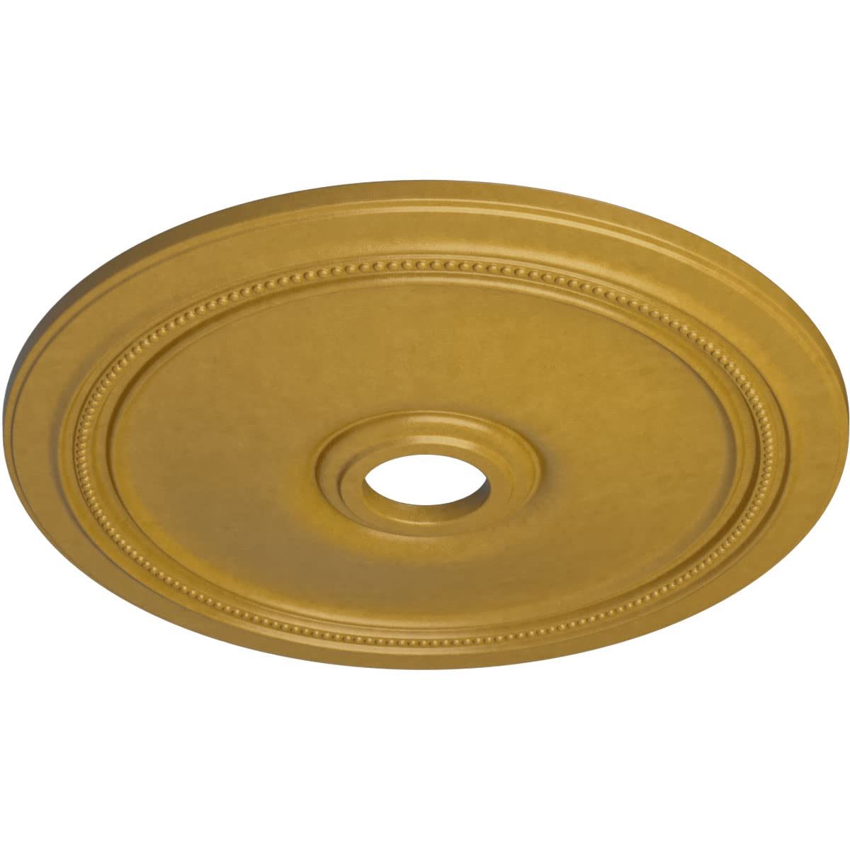 Ekena Millwork Cm24Diigs Diane Ceiling Medallion, 24Od X 3 5/8Id X 1 1/4P (Fits Canopies Up To 6 1/4), Hand-Painted Iridescent G