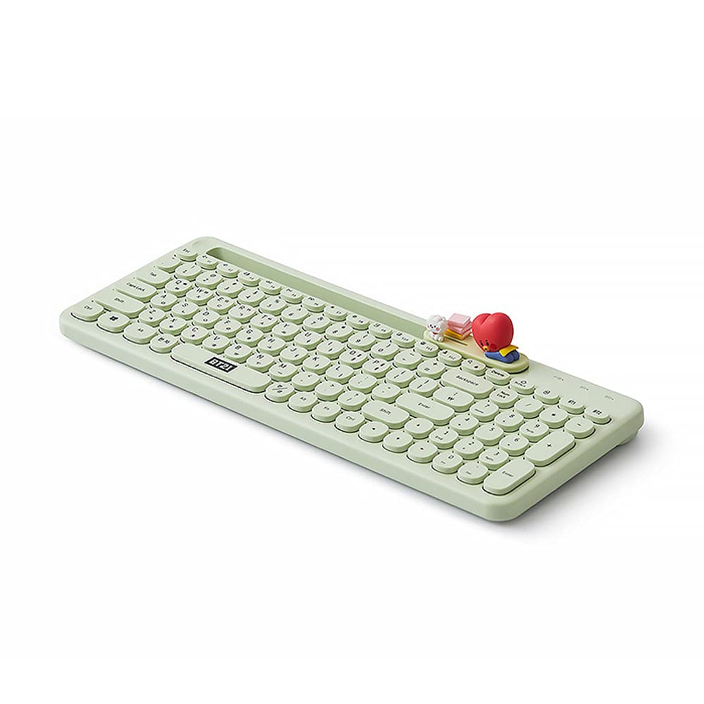 Bangtan Bt21 Baby Multi Pairing Wireless Keyboard My Little Buddy (Tata)