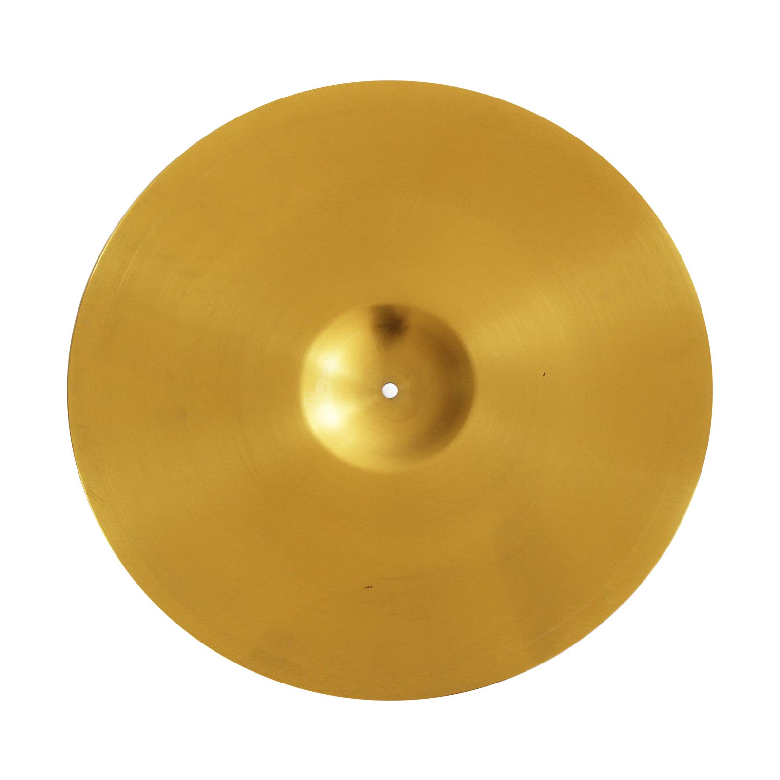 Arborea Crash Cymbal 18'' Gold Hero Brilliant Finish Bright Sound Drum Cymbal For Practice (18''Crash)