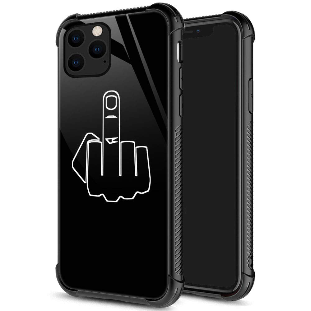Iphone 13 Pro Case, Robot Finger Iphone 13 Pro Cases For Men Boys, Pattern Design Shockproof Anti Scratch Organic Glass Case For