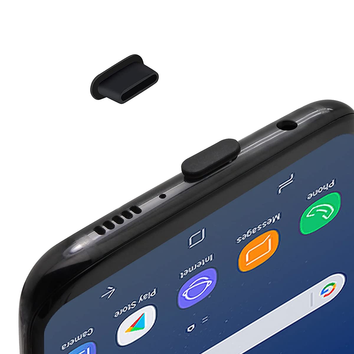 25Pc Usb C Dust Plug, Silicone Anti Dust Plug For Usb Type C, Usb C Dust Cover For Iphone 15 Pro Max Plus, Samsung Galaxy S23 S2