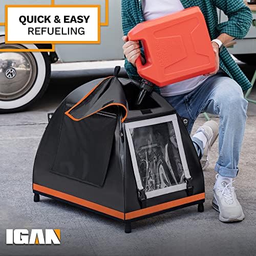Igan Small Inverter Generator Tent Cover While Running, Compatible For Honda And Most 1000~2300 Watts Generators, Portable Outdo