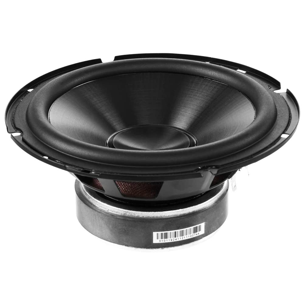 Nvx Vsp65Kit2F 6.5 Premium Car Speakers, 750W Max, 250W Rms, 2-Ohm 2-Way 6-1/2 Inch Component System W/ 1 Silk Dome Tweeters & P