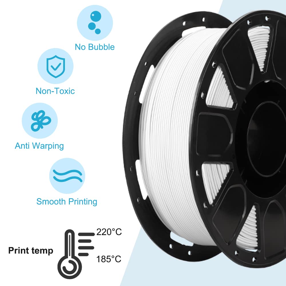 Official 3D Printer Filament Ender Pla Filament 1.75Mm, No Tangling, Strong Bonding And Overhang Performance Dimensional Accurac