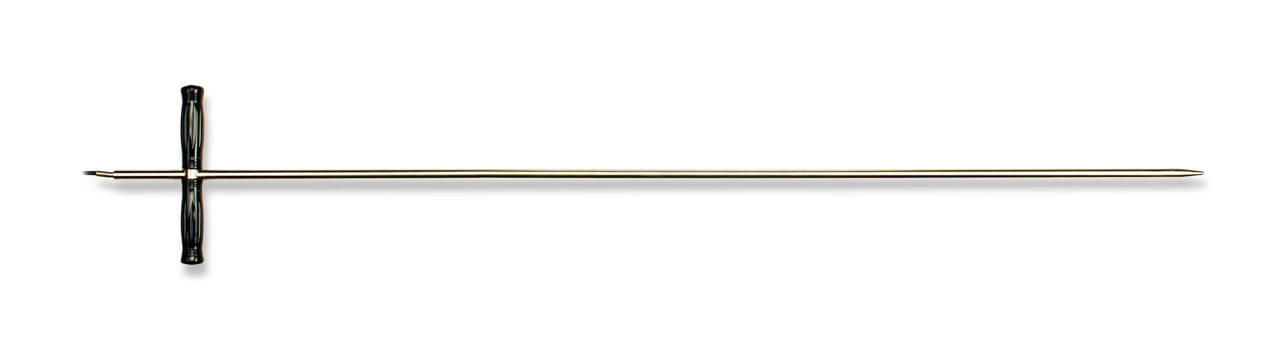 Cooper 50701-K Type K Combo Thermocouple Probe with Fluoroelastomer Jacket Cable, -100/500 F Temperature Range