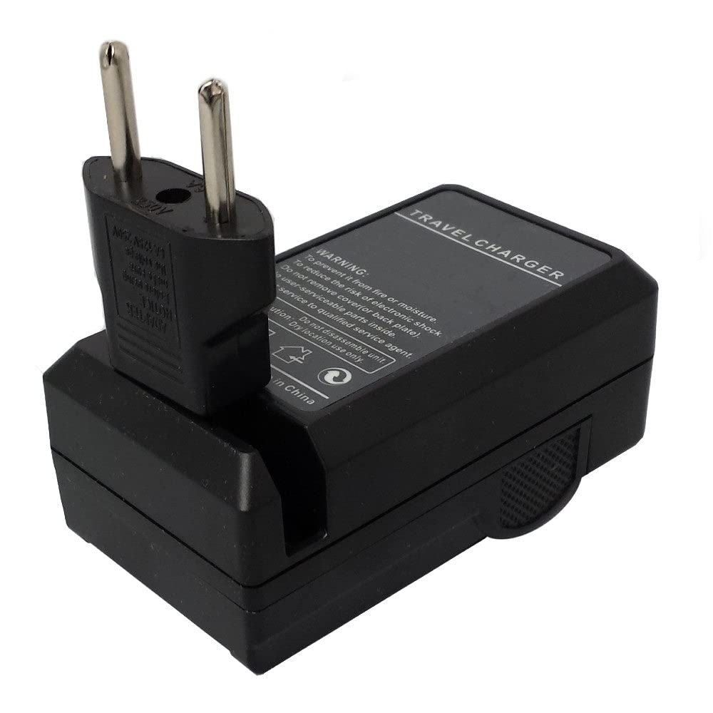 Synergy Digital Camcorder Battery Charger, Compatible With Samsung Smx F33 Camcorder, 110/220V Fold In Plug With Car & Eu Adapte