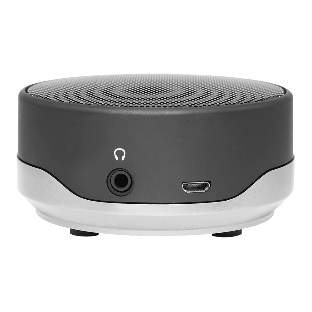 Alteam Conference Speakerphone Usb Plug & Play, Portable, Easy Carry And Setup, Voice Pick Up 360 Within 2M Radius, 2 Clear Spea