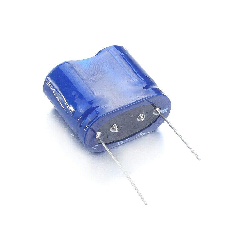2Pcs 5.5V 4F 2Pins Super Farad Capacitor Combination For Fast Charging 132623Mm