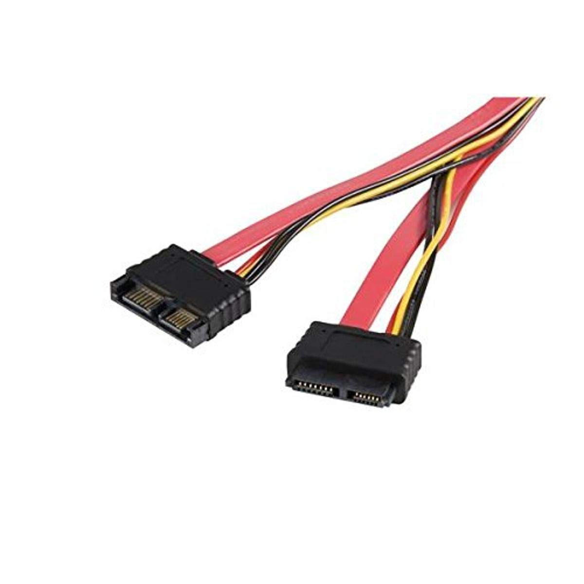 Startech.Com Slimline Sata Extension Cable   Sata Extension Cable   Serial Ata 150/300   Slimline Sata (M) To Slimline Sata (F)