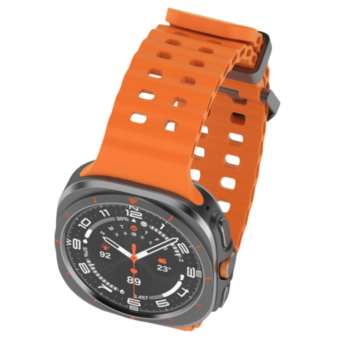 SAMSUNG Galaxy Watch Ultra 2025 (64GB, 47mm, Unlocked LTE) AI Smartwatch with 1.5 AMOLED, Wi-Fi, Bluetooth, Heart Rate, GPS Fitn