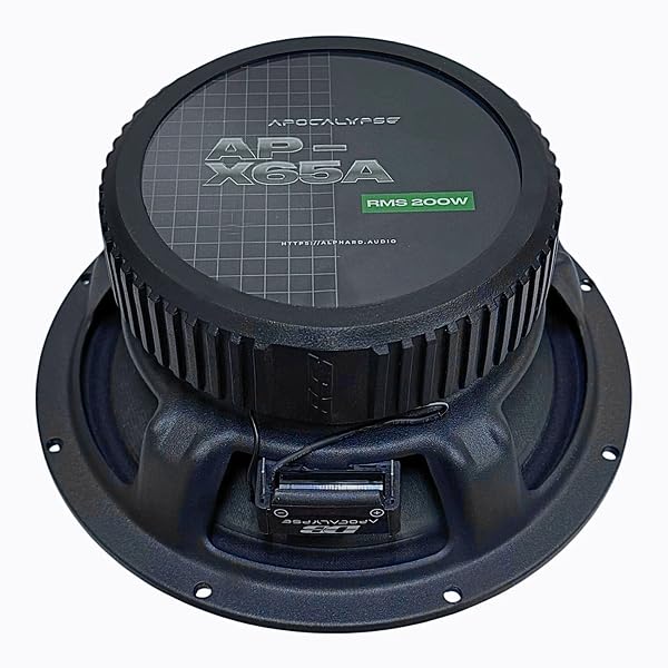 Deaf Bonce Apocalypse AP-X65A | 6.5 Coaxial Midrange Car Speakers (Pair) | 200W RMS, 400W Max