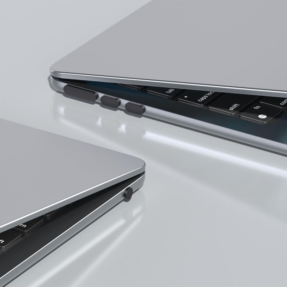 Proelife 7 Pcs Anti Dust Dirt Plug Cups Set For 2024 2023 2022 Macbook Air 13.6 Inch 15 Inch M3 M2 Chip (A3113/A3114/A2941/A2681