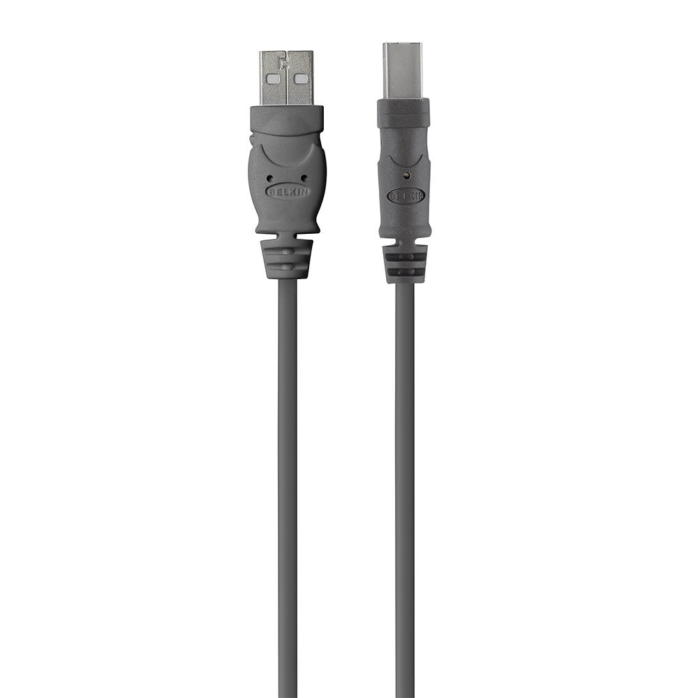 Belkin Premium Printer Cables Cable10 Ft4 Pin USB Type B to 4 Pin USB Type A, Black (F3U154BT3M)