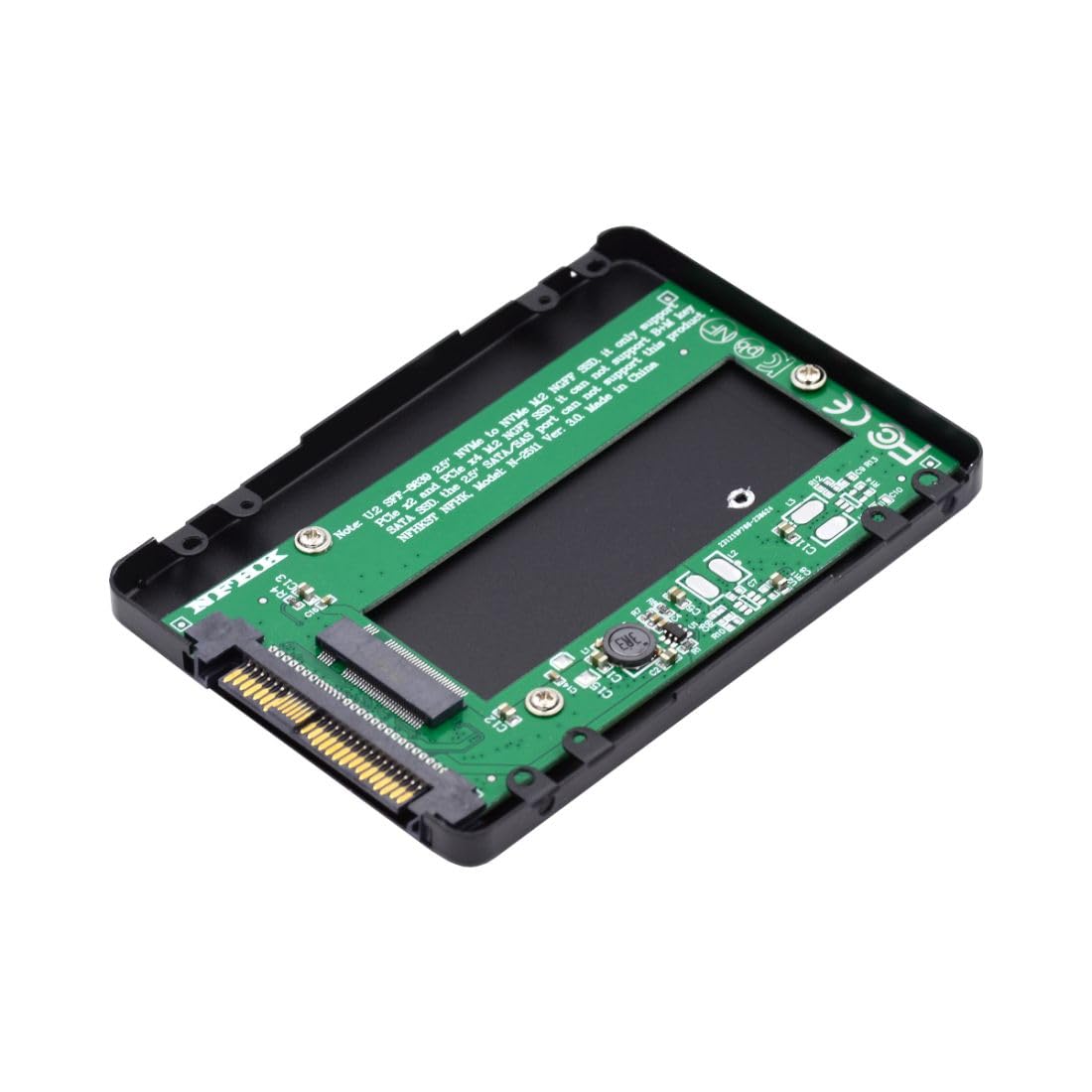 Chenyang M.2 Nvme Pcie Ssd To U.2 Sff 8639 2.5'' Hard Disk Enclosure Case Converter Adapter