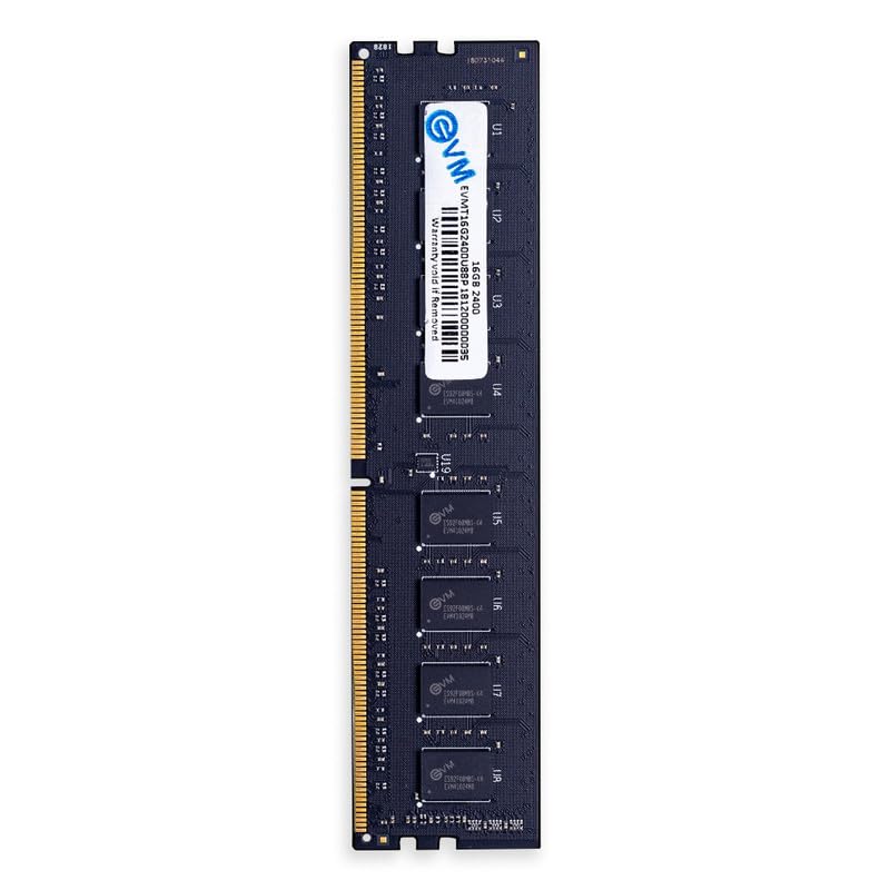 Evm 16Gb Ddr4 Desktop Ram 2400Mhz LongDimm  Update Your DesktopS Performance With 10Year Warranty  (Evmt16G2400U88P)