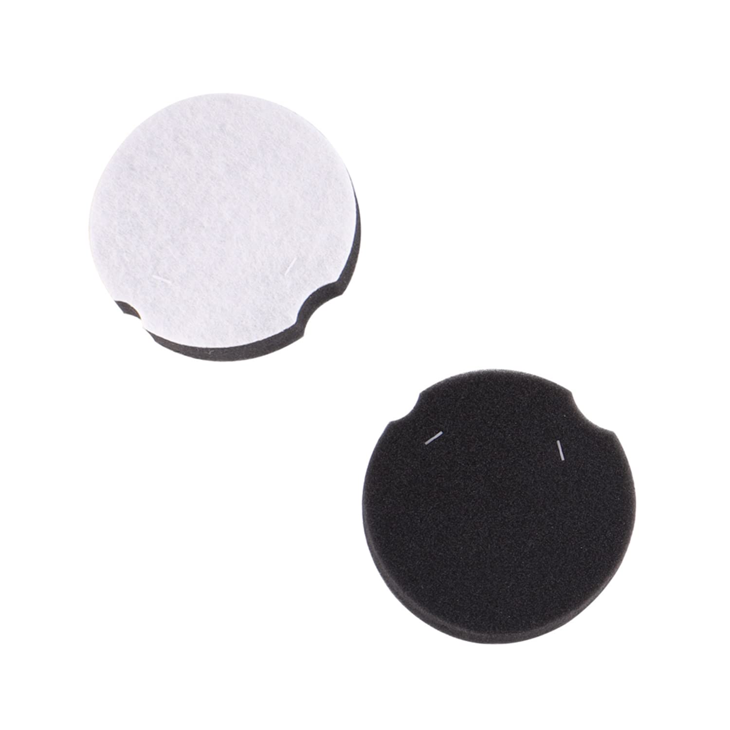 Replacement Filters For Bissell Cleanview Compact Upright Vacuum,Part 1604896,Fits Models 3508 (2 Pack)