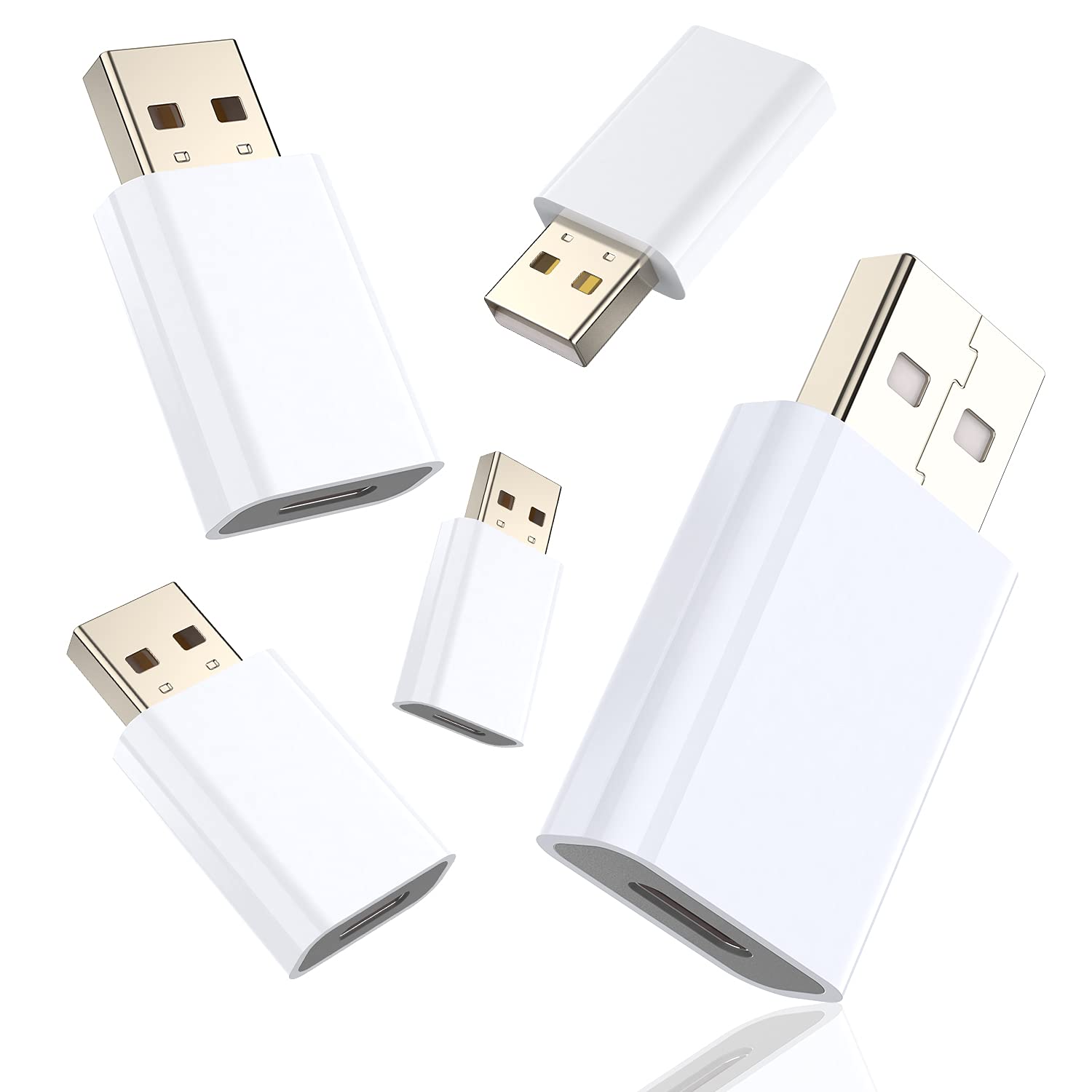 Usb C Female To Usb Male Adapter Compatible With Apple Magsafe Charger,Type C To A Charger Cable Converter For Iphone 15 14 13 1