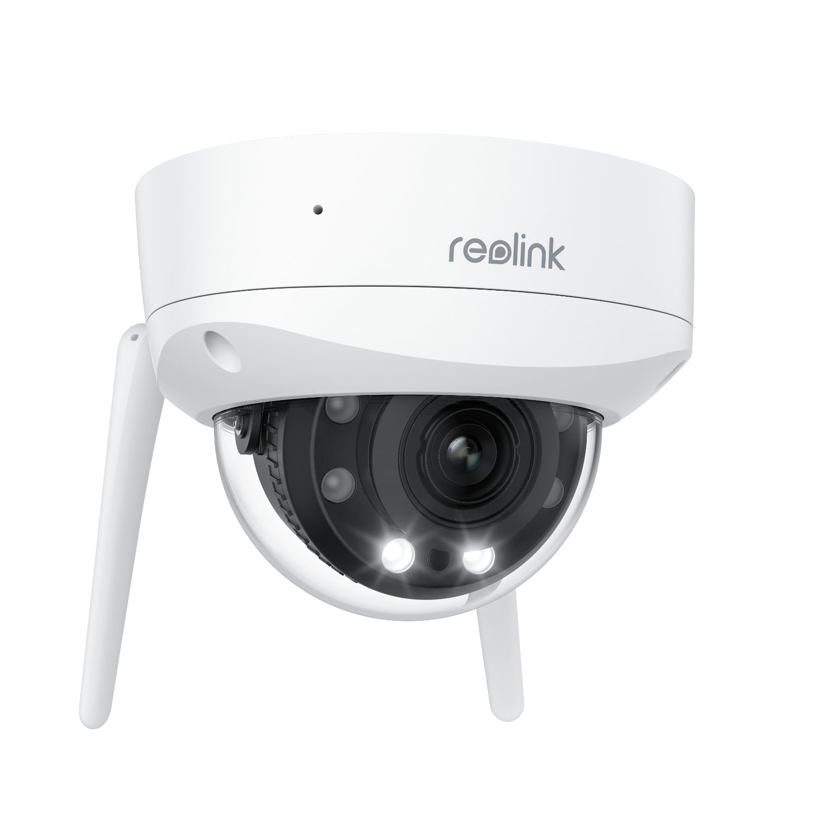 Reolink 4K Wifi Security Camera Outdoor, Dome Surveillance Camera With Ik10 Vandal Proof Construction, Wi Fi 6 New Tech, Smart D