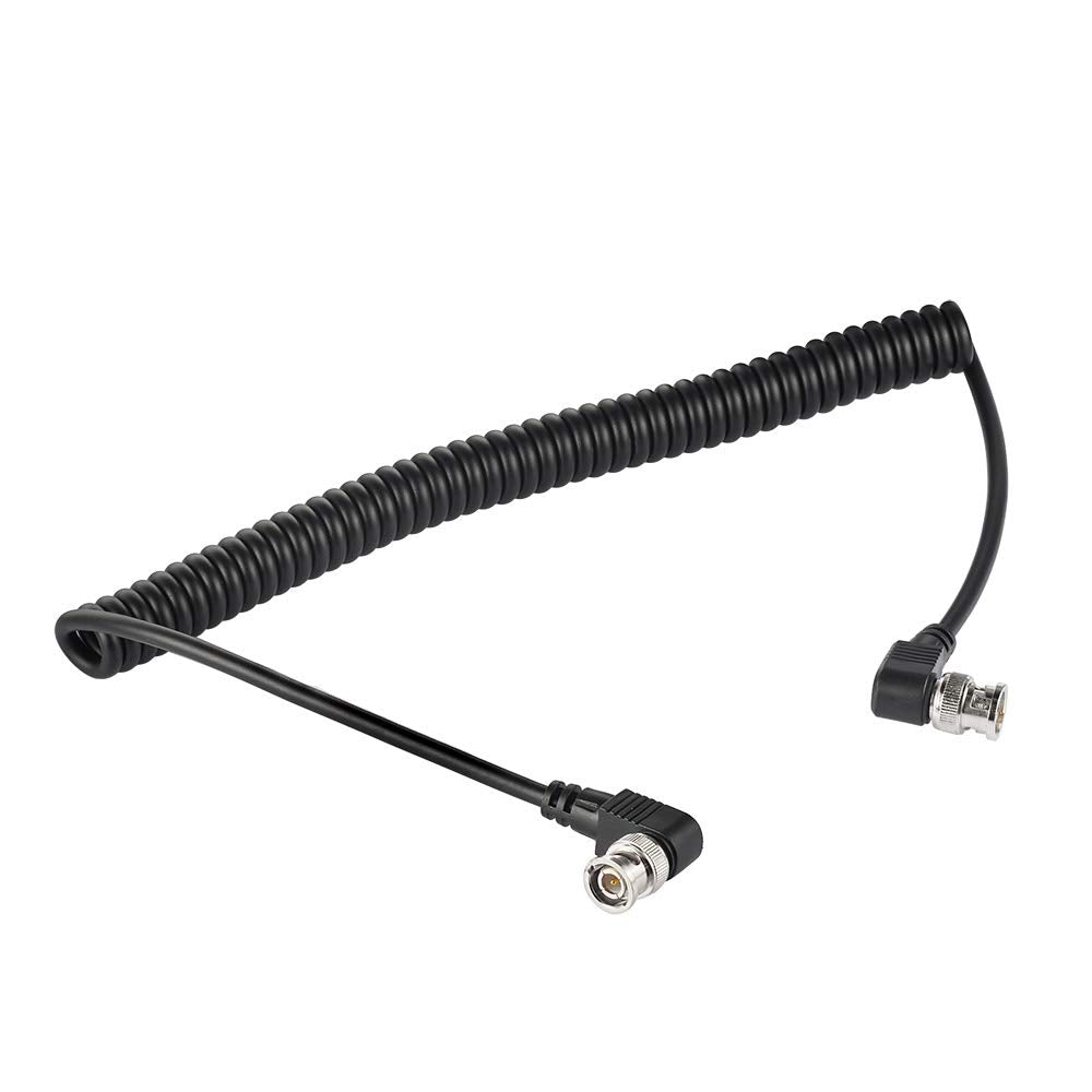 Superbat Bnc Cable 3G/Hd Sdi Cable 3Ft Sdi Coil Cable 75Ohm Bnc To Bnc Extension Coaxial Cable For Cameras And Video Equipment,S