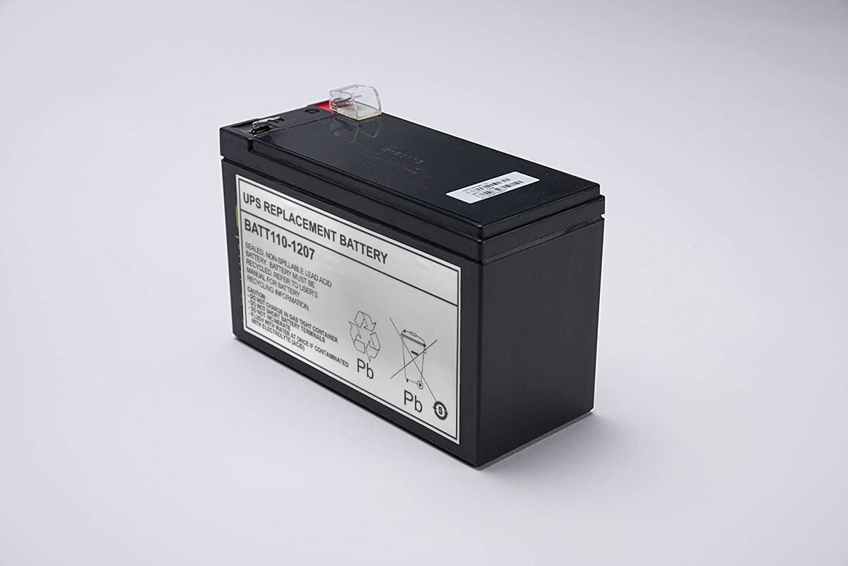 Apc Ups Replacement Battery, Batt110-1207, For Apc Ups Be550G, Generic For Apcrbc110