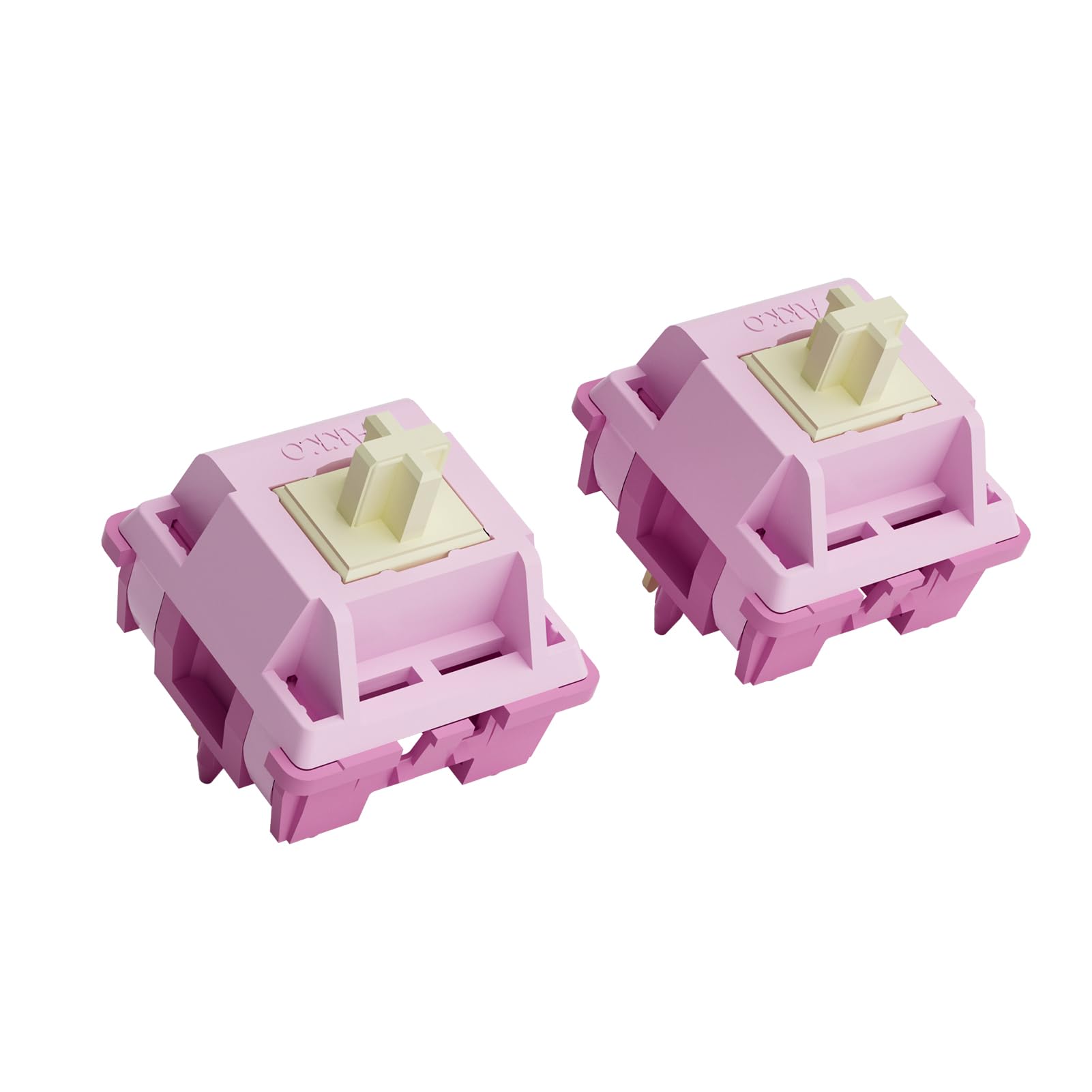 Akko V3 Creamy Purple Pro Keyboard Switch For Mechanical Gaming Keyboard, 5 Pin 30Gf Tactile Switches (45Pcs)