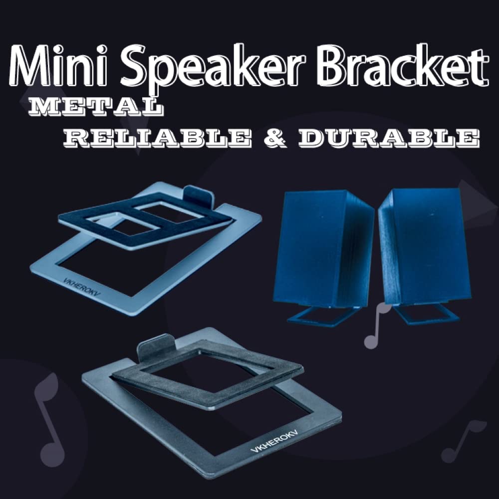 Vkherokv C 1 Desktop Speaker Stands For Small Speakers