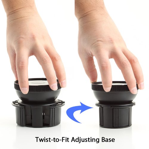 Usa Gear Mounting Pad Disk Adapter For Cup Holder Mounts   Phone Mount Suction Pad For Cup Holder Suction Mount   Adjustable Des