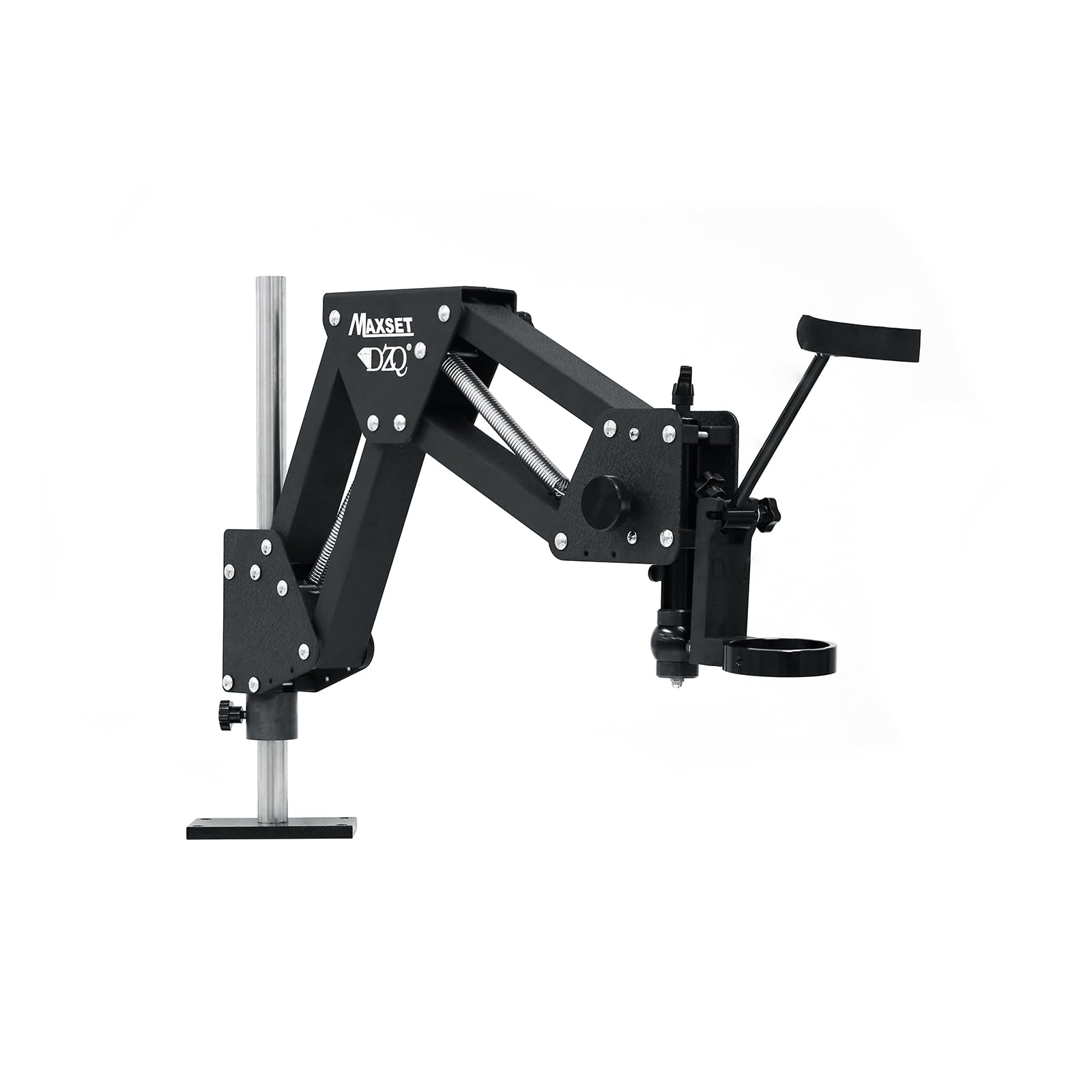 Dzq Jewelry Micro Inlaid Mirror Microscope Stand Multi Directional 7X 45X Continuous Zoom For Jewelry Making