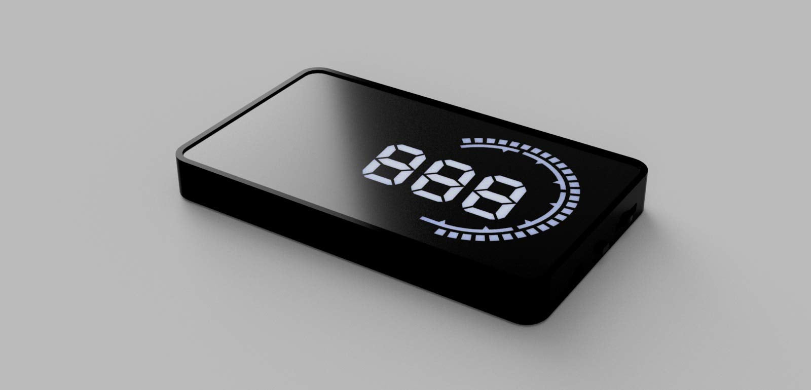 Lion Power Performance Universal Head Up Display (HUD) 5.5 Inch Projector Plug & Play for OBD II Made in USA