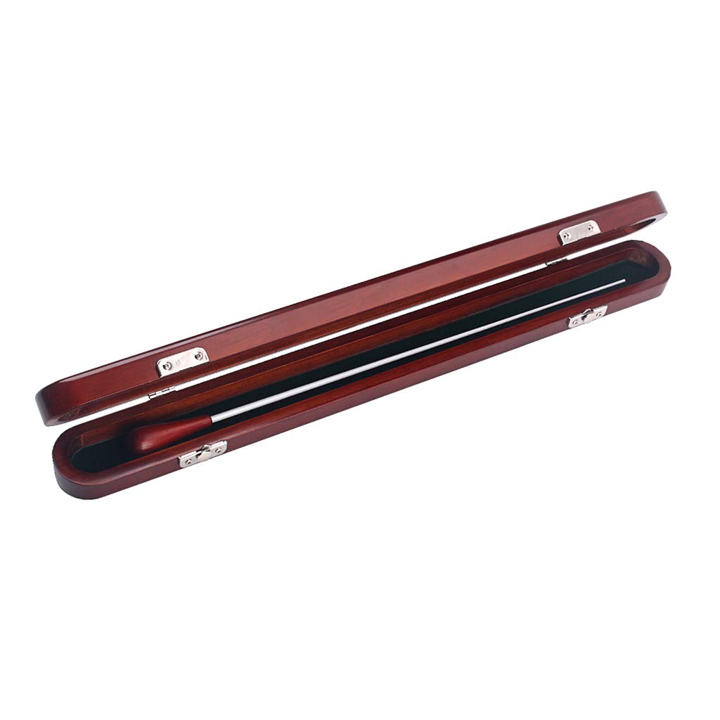 Alnicov Red Wood Conductor Music Baton Wooden Box Case With Baton Handmade Musical Parts