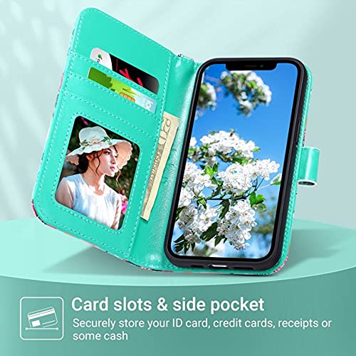 Ulak Compatible With Iphone 13 Wallet Case For Women, Premium Pu Leather Flip Cover With Card Holder And Kickstand Feature Prote