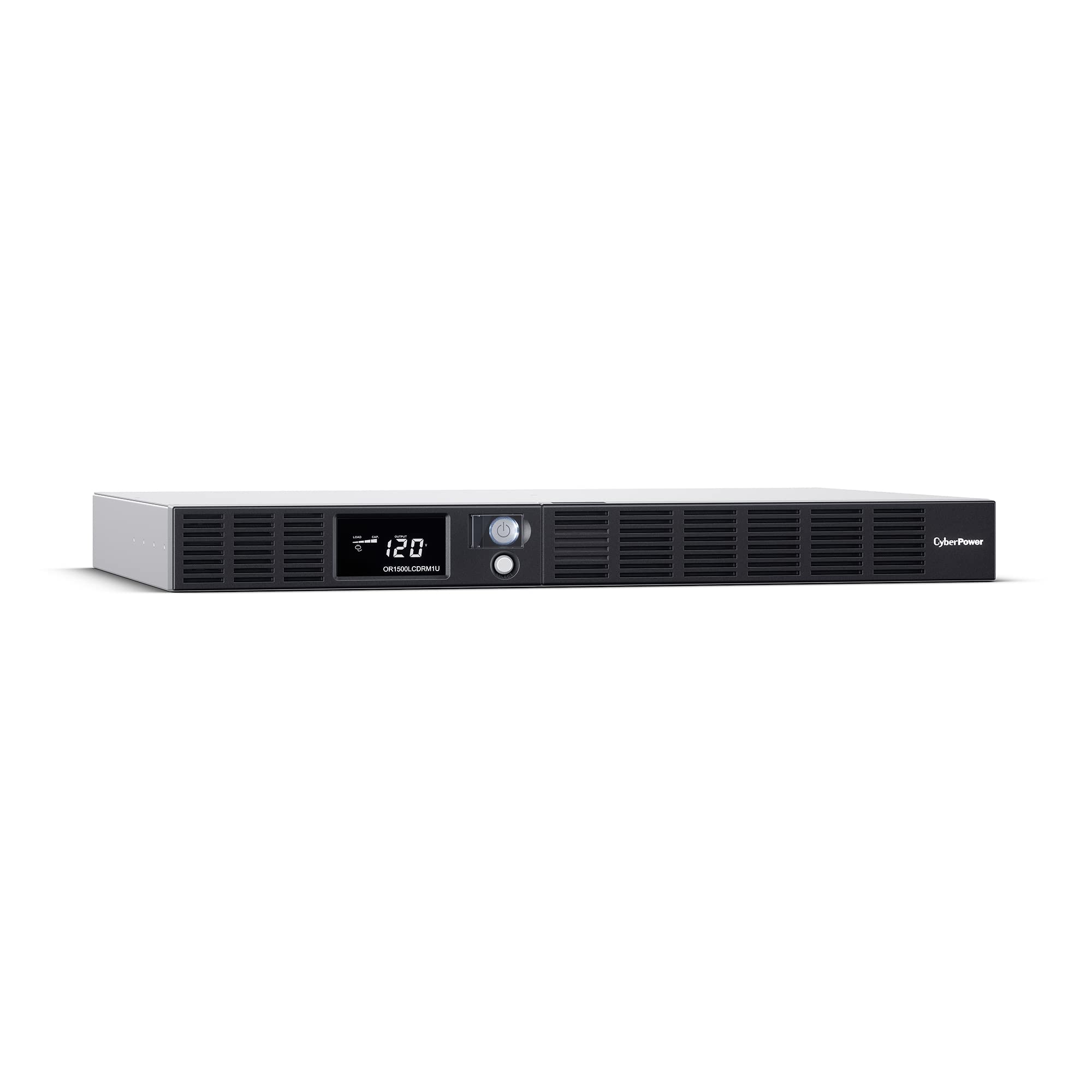 Cyberpower Or1500Lcdrm1U Smart App Lcd Ups System, 1500Va/900W, 6 Outlets, Avr, 1U Rackmount