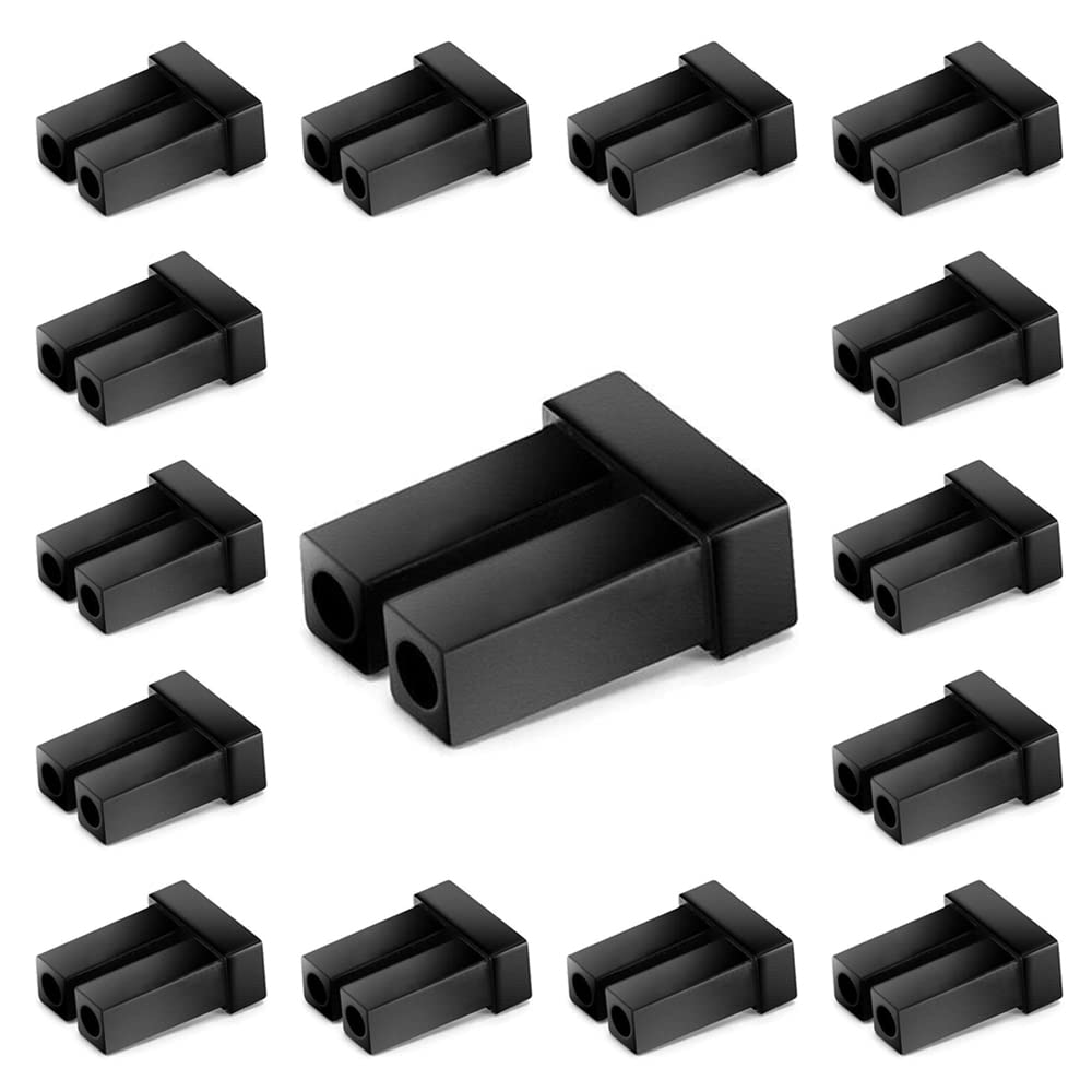 Sfp Sfp+ Sfp28 Dust Cover Fiber Optic Dust Caps Optical Transceiver Plugs For Lc Duplex Port, Black Silicone, 50Pcs